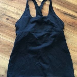 Lululemon tank top with built in sports bra